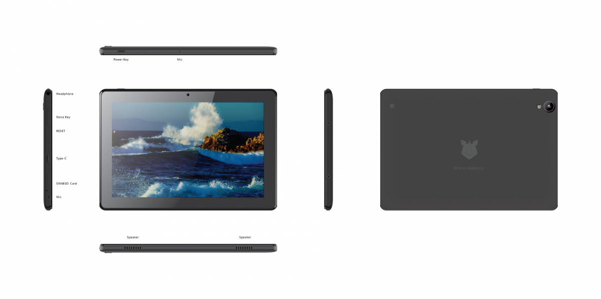 Rhino T8 Android Enterprise Tablet Certified for TMobile and AT&T