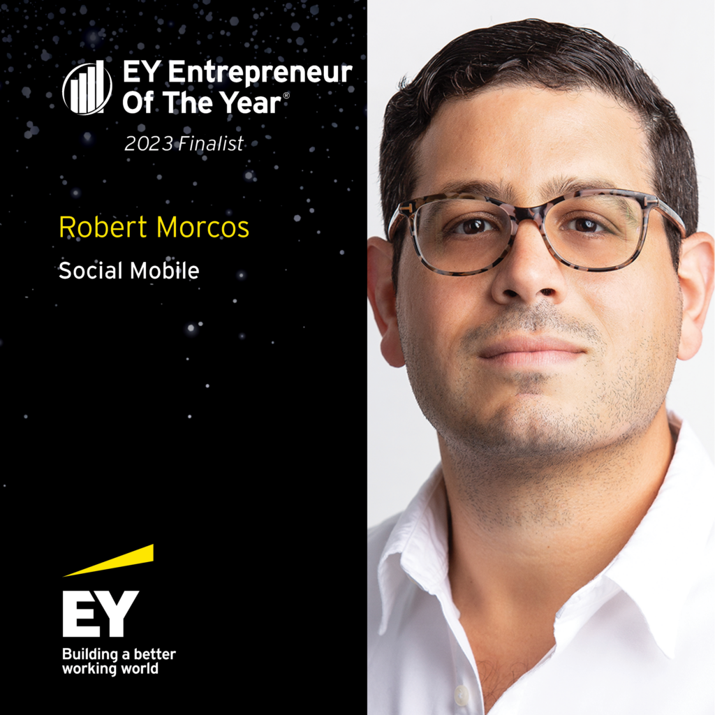 EY Announces Robert Morcos of Social Mobile as an Entrepreneur Of The Year® 2023 Florida Award Finalist